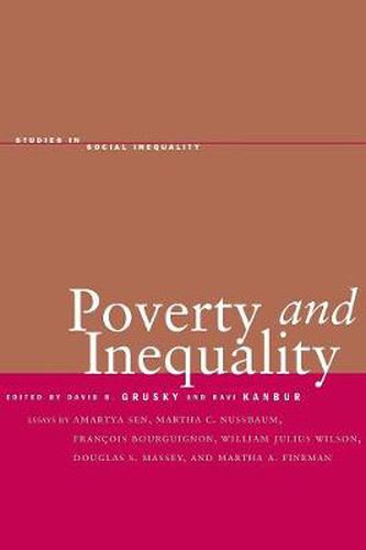 Cover image for Poverty and Inequality