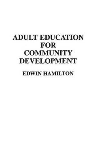 Cover image for Adult Education for Community Development