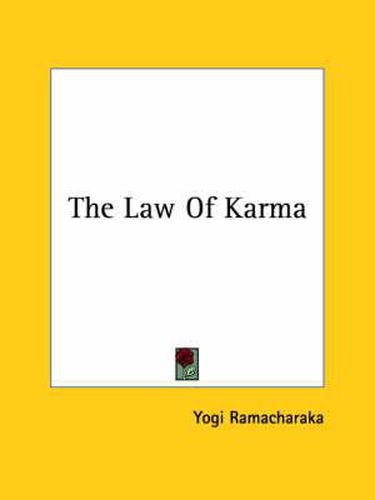 Cover image for The Law of Karma