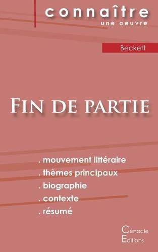 Fiche de lecture Fin de partie de Beckett (Analyse litteraire de reference et resume complet)