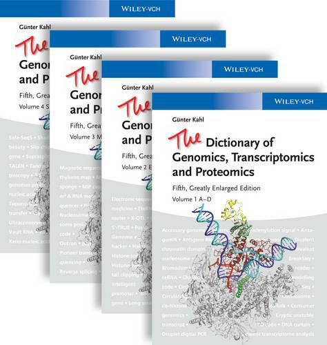 Cover image for The Dictionary of Genomics, Transcriptomics and Proteomics 5e