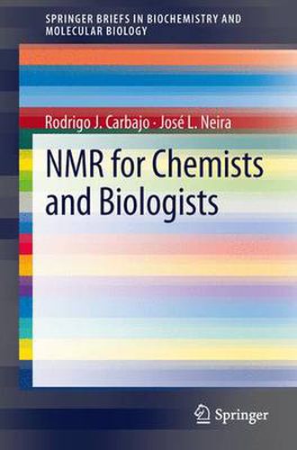Cover image for NMR for Chemists and Biologists