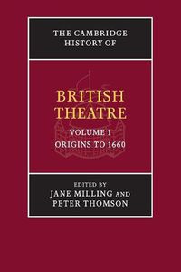 Cover image for The Cambridge History of British Theatre