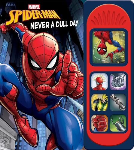 Cover image for Marvel Spiderman Never A Dull Day Little Sound Book