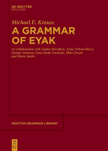 Cover image for A Grammar of Eyak