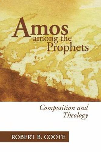 Cover image for Amos Among the Prophets