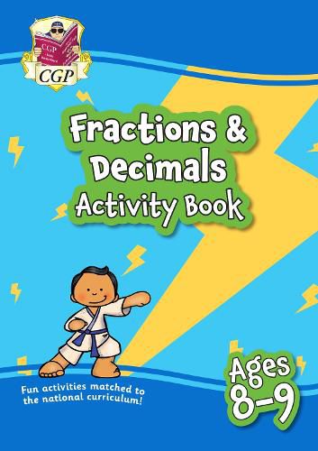 Fractions & Decimals Maths Activity Book for Ages 8-9 (Year 4)