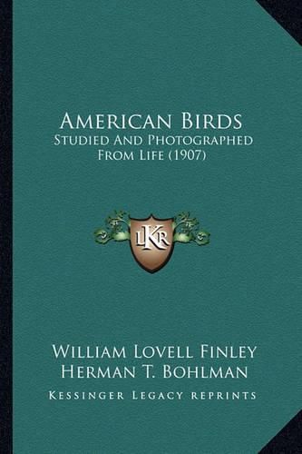 Cover image for American Birds American Birds: Studied and Photographed from Life (1907) Studied and Photographed from Life (1907)