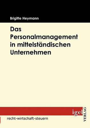 Cover image for Das Personalmanagement in mittelstandischer Unternehmen