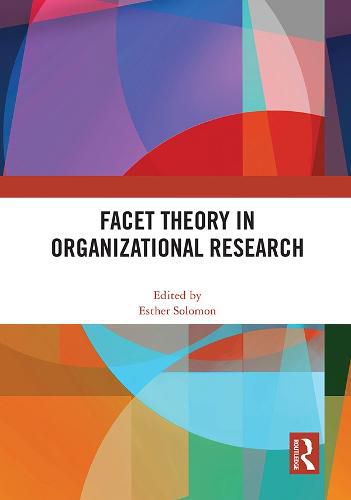 Cover image for Facet Theory in Organizational Research