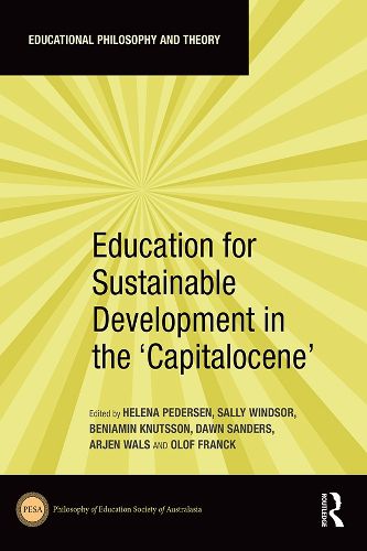 Cover image for Education for Sustainable Development in the 'Capitalocene'