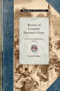 Cover image for Review of Lysander Spooner's Essay on Th