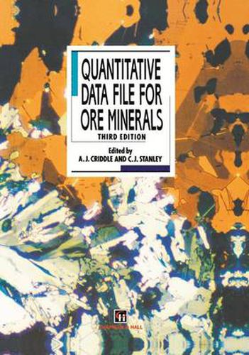 Cover image for Quantitative Data File for Ore Minerals