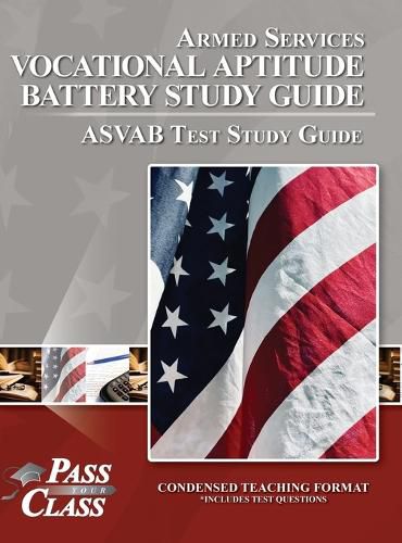 Cover image for Armed Services Vocational Aptitude Battery Study Guide - ASVAB Test Study Guide