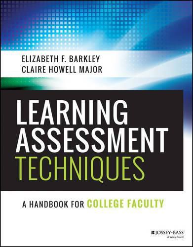 Cover image for Learning Assessment Techniques - A Handbook for College Faculty