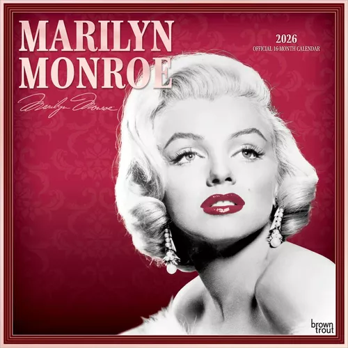 Cover image for Marilyn Monroe Official 2026 Wall Calendar