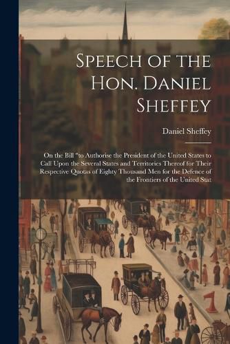 Cover image for Speech of the Hon. Daniel Sheffey