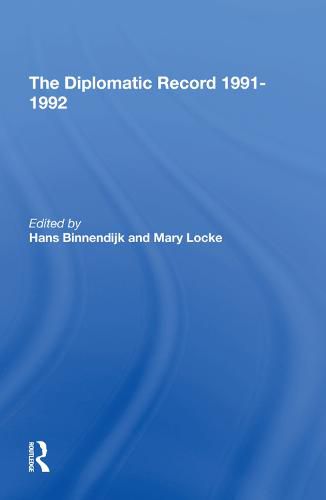 Cover image for The Diplomatic Record 1991-1992