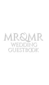 Cover image for Mr and Mr Wedding Guest Book