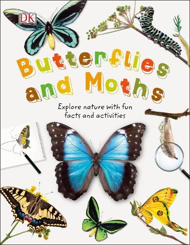 Cover image for Butterflies and Moths: Explore Nature with Fun Facts and Activities