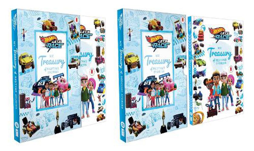 Cover image for Hot Wheels: My Deluxe Treasury of Bedtime Stories (Mattel)