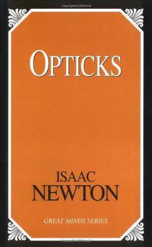 Cover image for Opticks