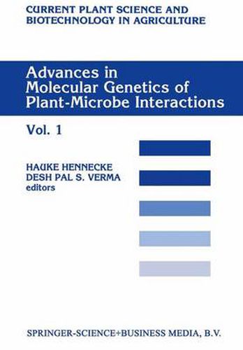 Advances in Molecular Genetics of Plant-Microbe Interactions, Vol.1