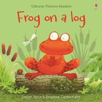 Cover image for Frog on a log