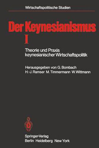 Cover image for Der Keynesianismus