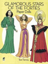 Cover image for Glamorous Stars of the Forties Paper Dolls