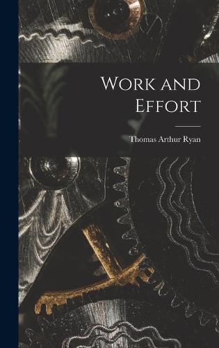 Cover image for Work and Effort