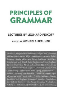 Cover image for Principles of Grammar