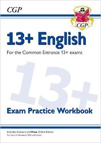 Cover image for New 13+ English Exam Practice Workbook for the Common Entrance Exams (exams from Nov 2022)