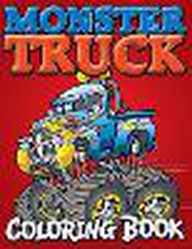Cover image for Monster Trucks Coloring Book