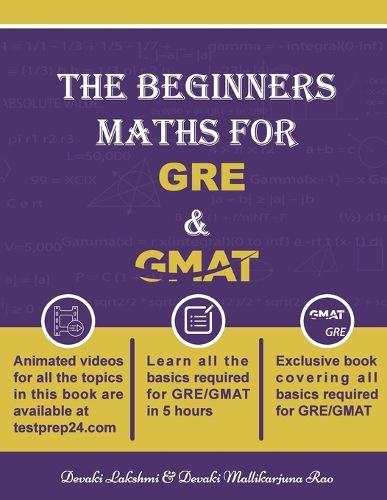 Cover image for The Beginners Math for GRE and GMAT