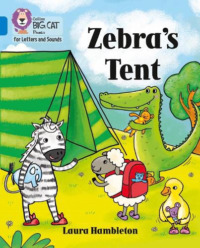 Cover image for Zebra's Tent: Band 04/Blue