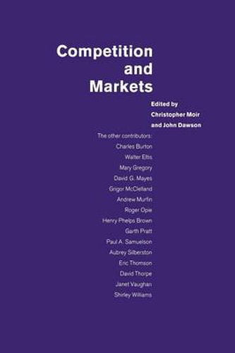 Competition and Markets: Essays in Honour of Margaret Hall