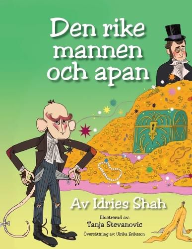 Cover image for Den rike mannen och apan