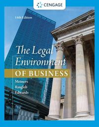 Cover image for The Legal Environment of Business