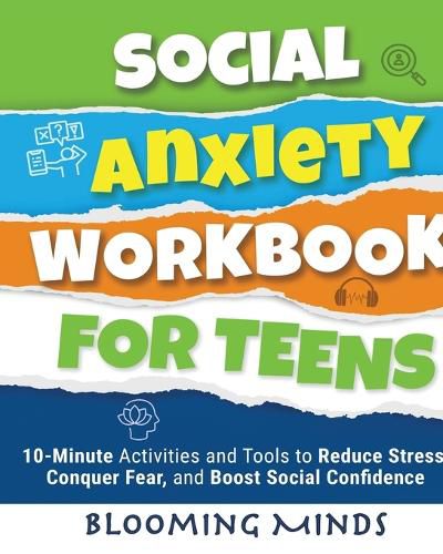 Cover image for Social Anxiety Workbook for Teens