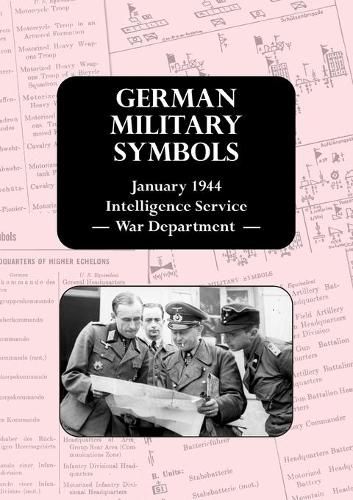 German Military Symbols: January 1944 Intelligence Service - War Department -