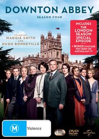 Cover image for Downton Abbey Season 4 (DVD)