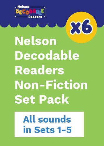 Nelson Decodable Readers Set 1-5 Non-Fiction Pack x 150