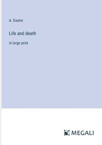 Cover image for Life and death