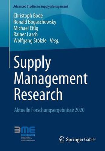 Supply Management Research: Aktuelle Forschungsergebnisse 2020