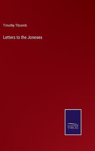 Cover image for Letters to the Joneses