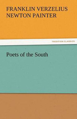 Cover image for Poets of the South