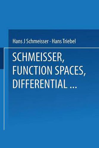 Cover image for Function Spaces, Differential Operators and Nonlinear Analysis