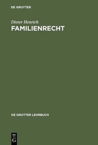 Cover image for Familienrecht