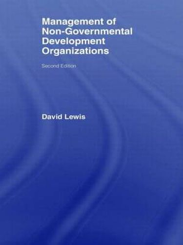 Cover image for The Management of Non-Governmental Development Organizations